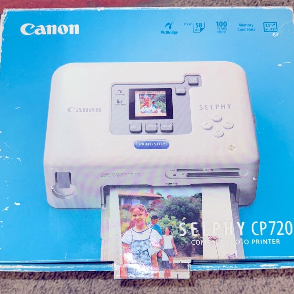 Canon‎ SELPHY CP720 Compact Photo Printer